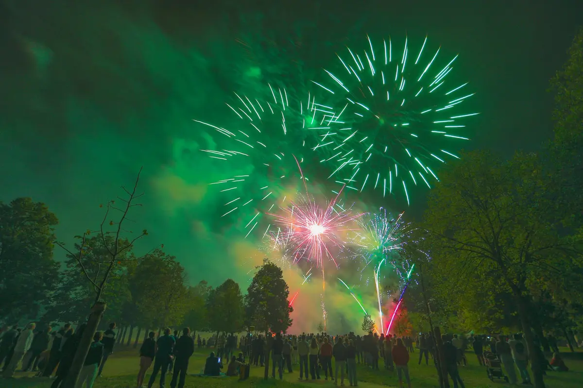 Fête de la musique et feu d'artifice de Poitiers