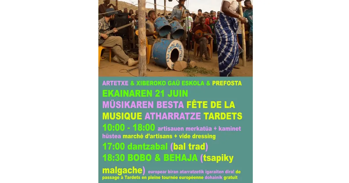 Fête de la musique et marché d'artisans