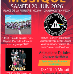 Fête de la Musique et Marché divers et exotiques 2026