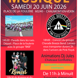 Fête de la Musique et Marché divers et exotiques 2026