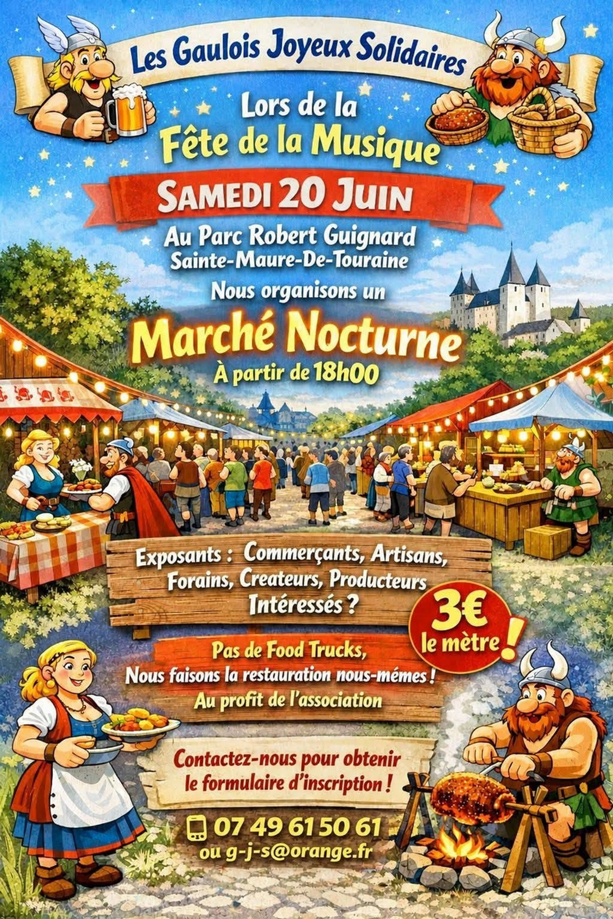 Fête de la musique et marché nocturne