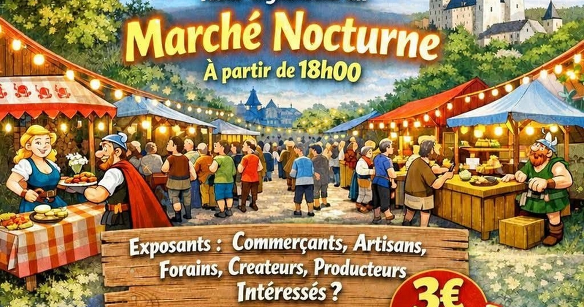 Fête de la musique et marché nocturne