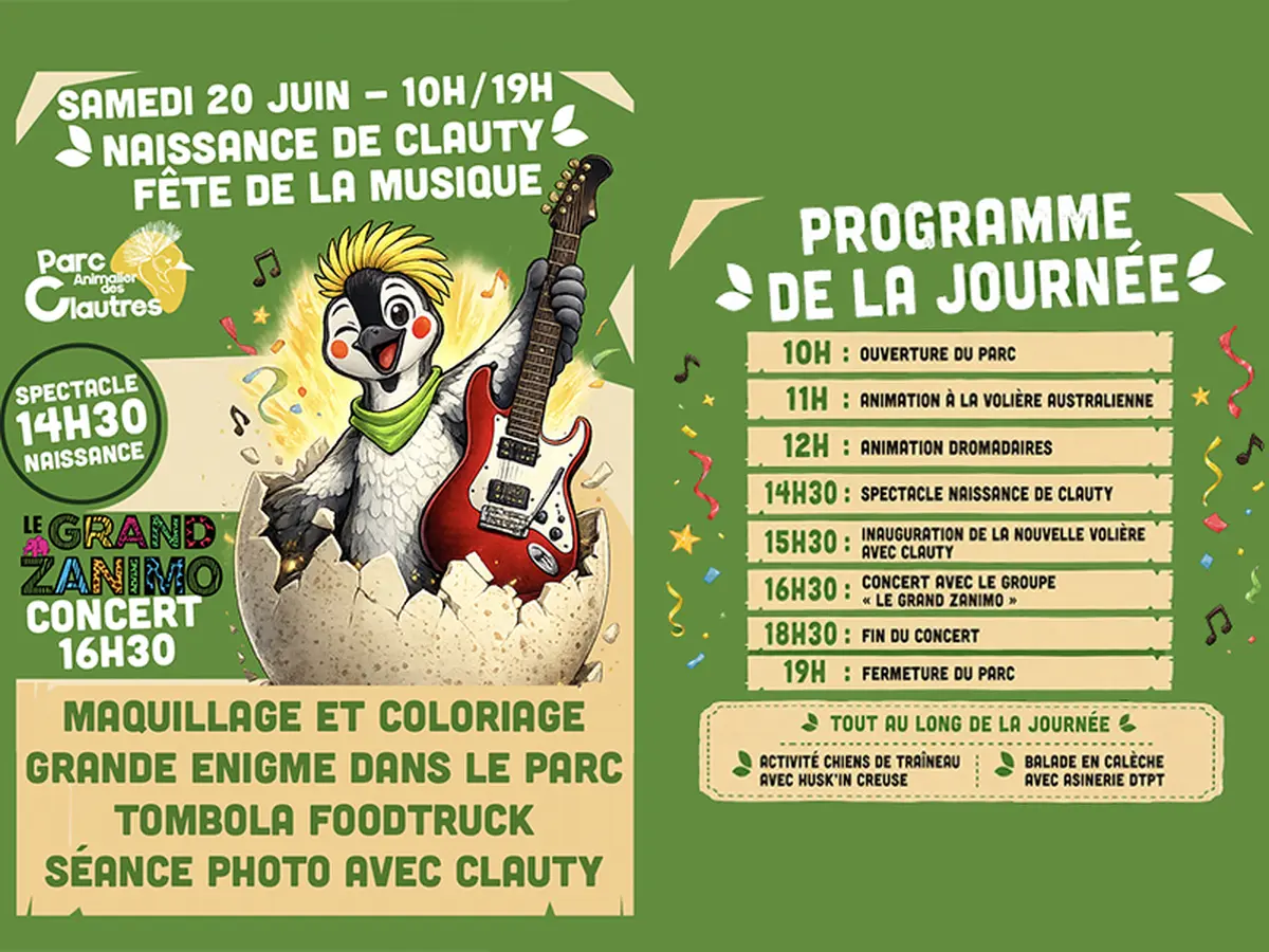 Fête de la musique et naissance de Clauty
