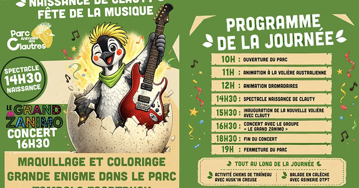 Fête de la musique et naissance de Clauty