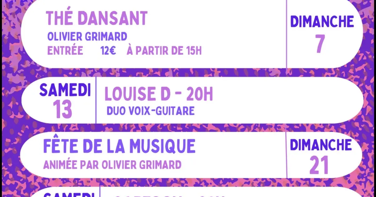 Fête de la musique - la guinguette de Neufont
