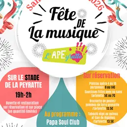 Fête de la musique La Peyratte