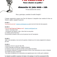 Fête de la musique « Le chantoir »