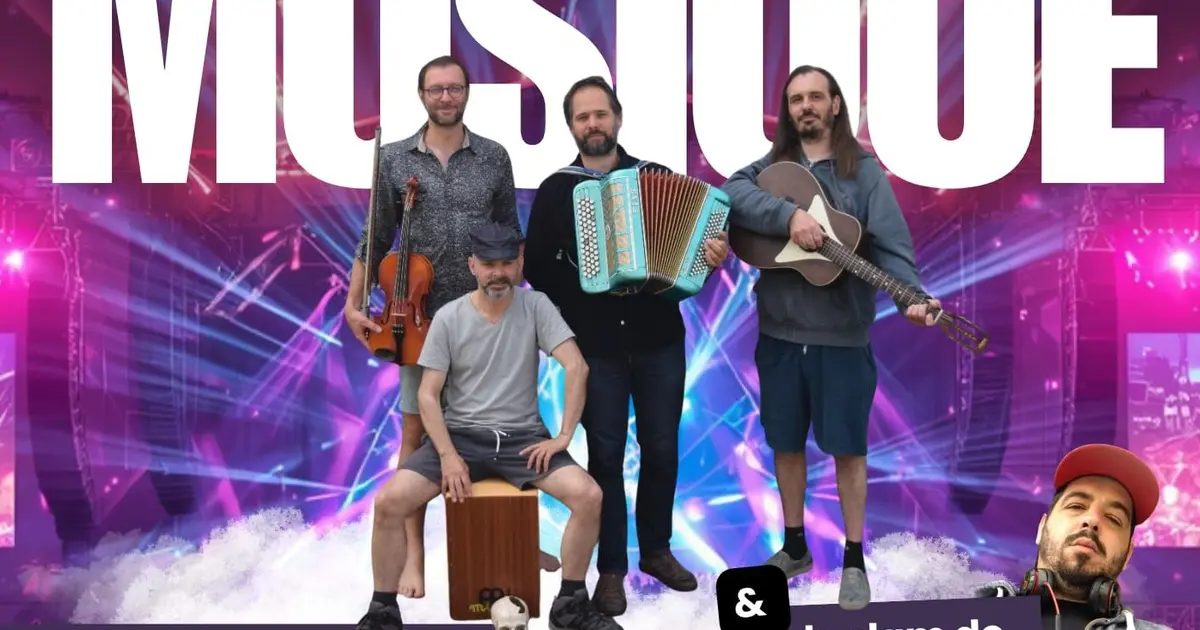 Fête de la musique les Hommes Arrangés & le Slam de Raphaël Menard