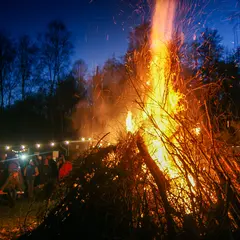 Fête de la musique, marché d'artisans locaux et feu de la Saint Jean