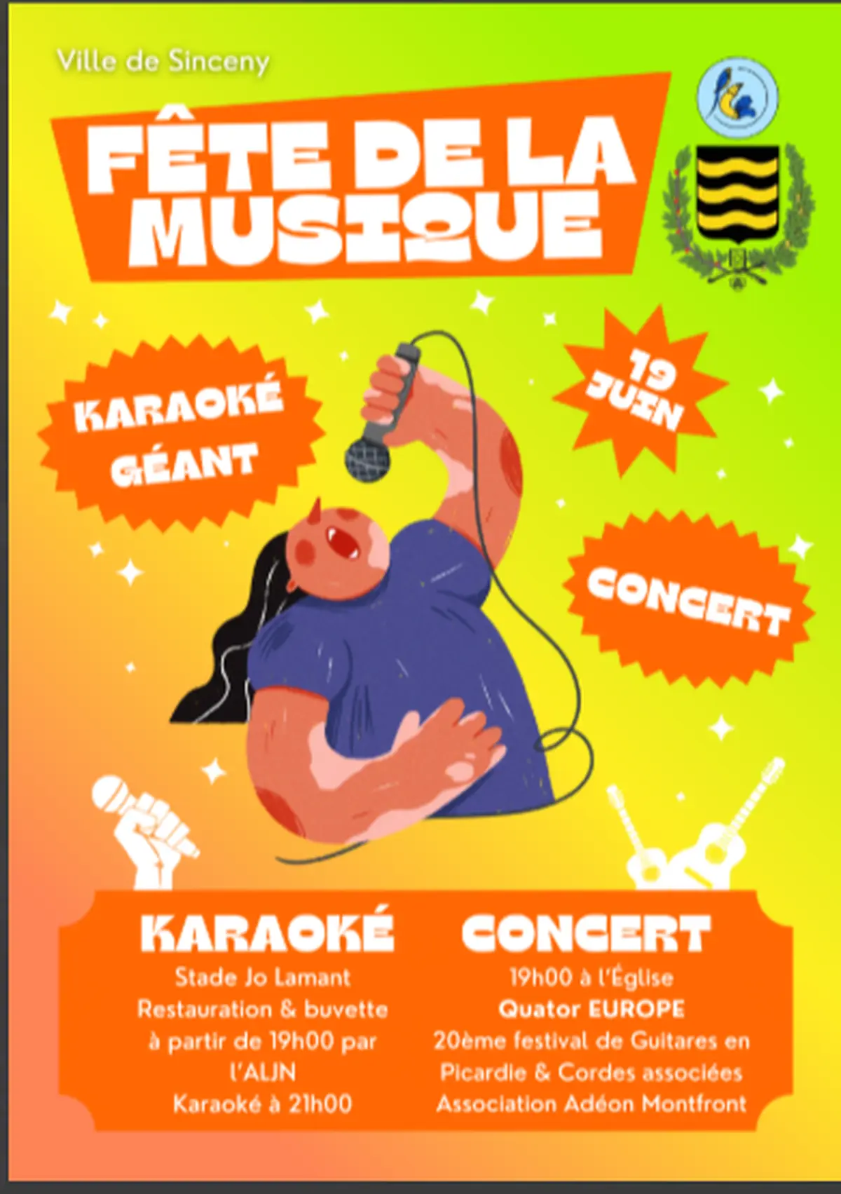 Fête de la musique Sinceny