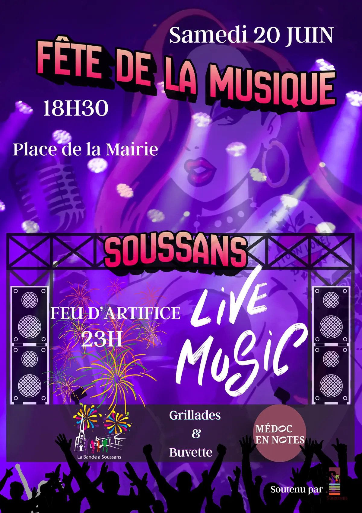 Fête de la musique Soussans 2026