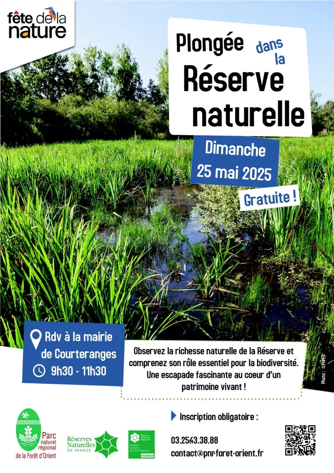 Fête de la Nature à Courteranges : Plongée dans la réserve naturelle