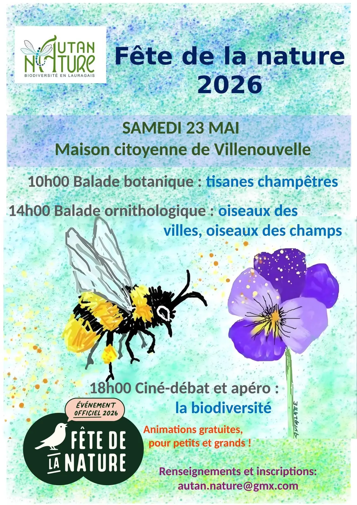 Fête De La Nature à Villenouvelle