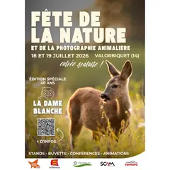 Fête de la Nature et de la photographie animalière au sein de l'association de la Dame Blanche.