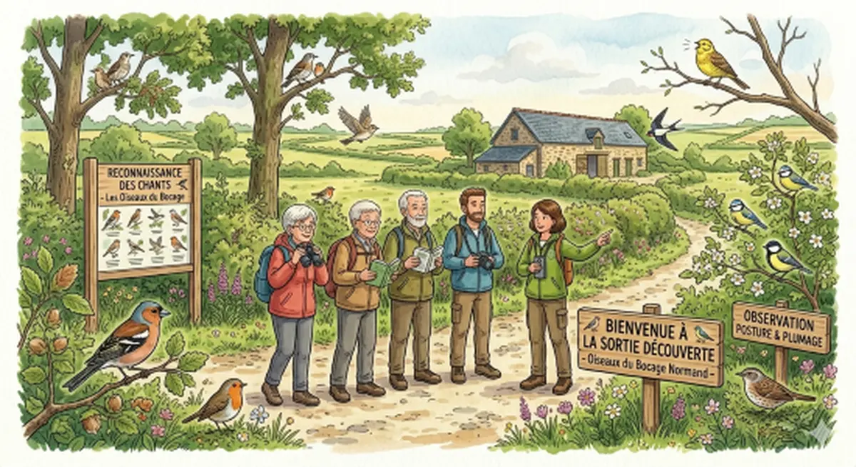 Fête de la nature : Sortie nature, reconnaître les oiseaux de nos campagnes