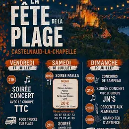 Fête de la Plage à Castelnaud