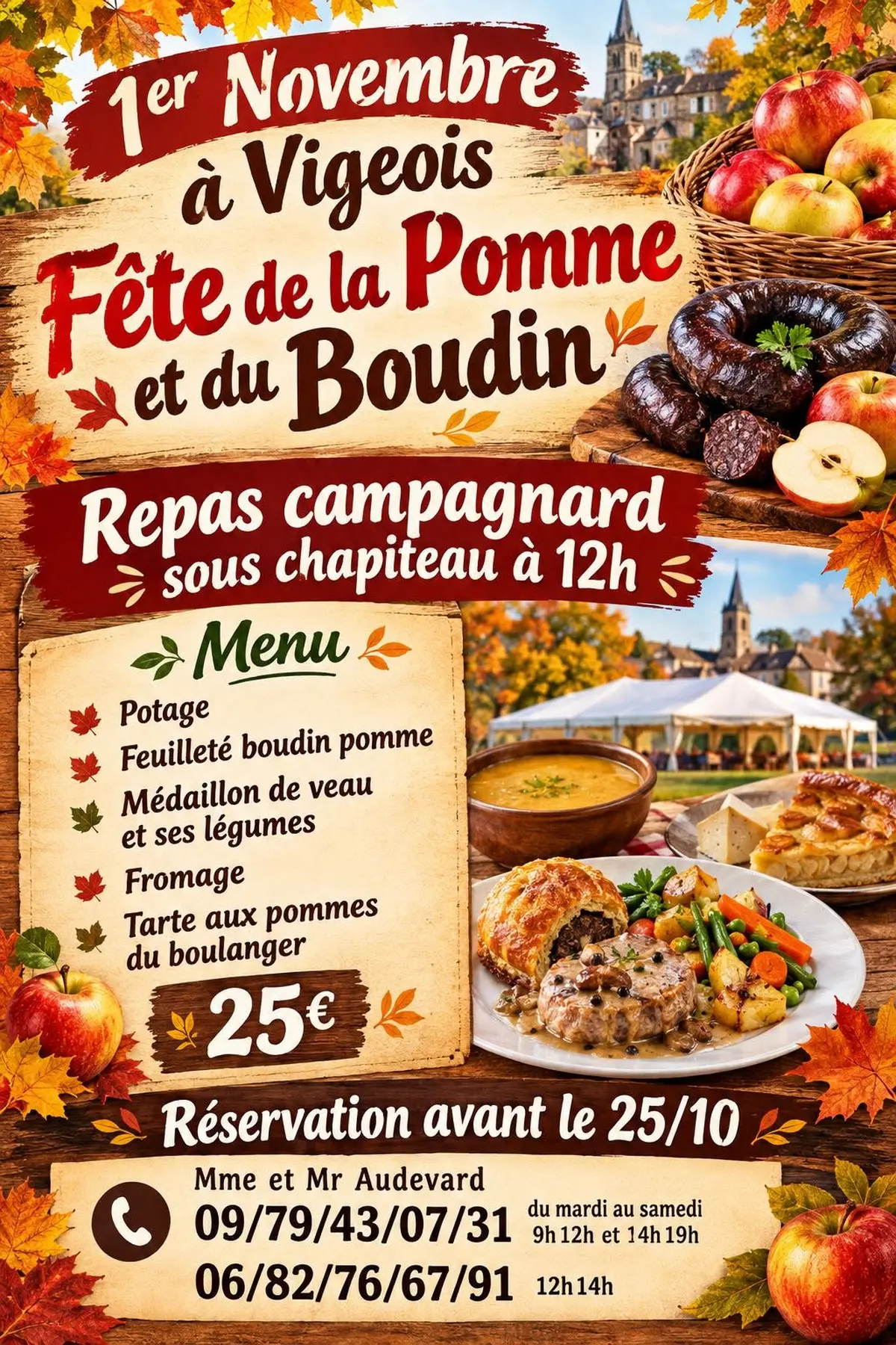 Fête de la pomme et du boudin