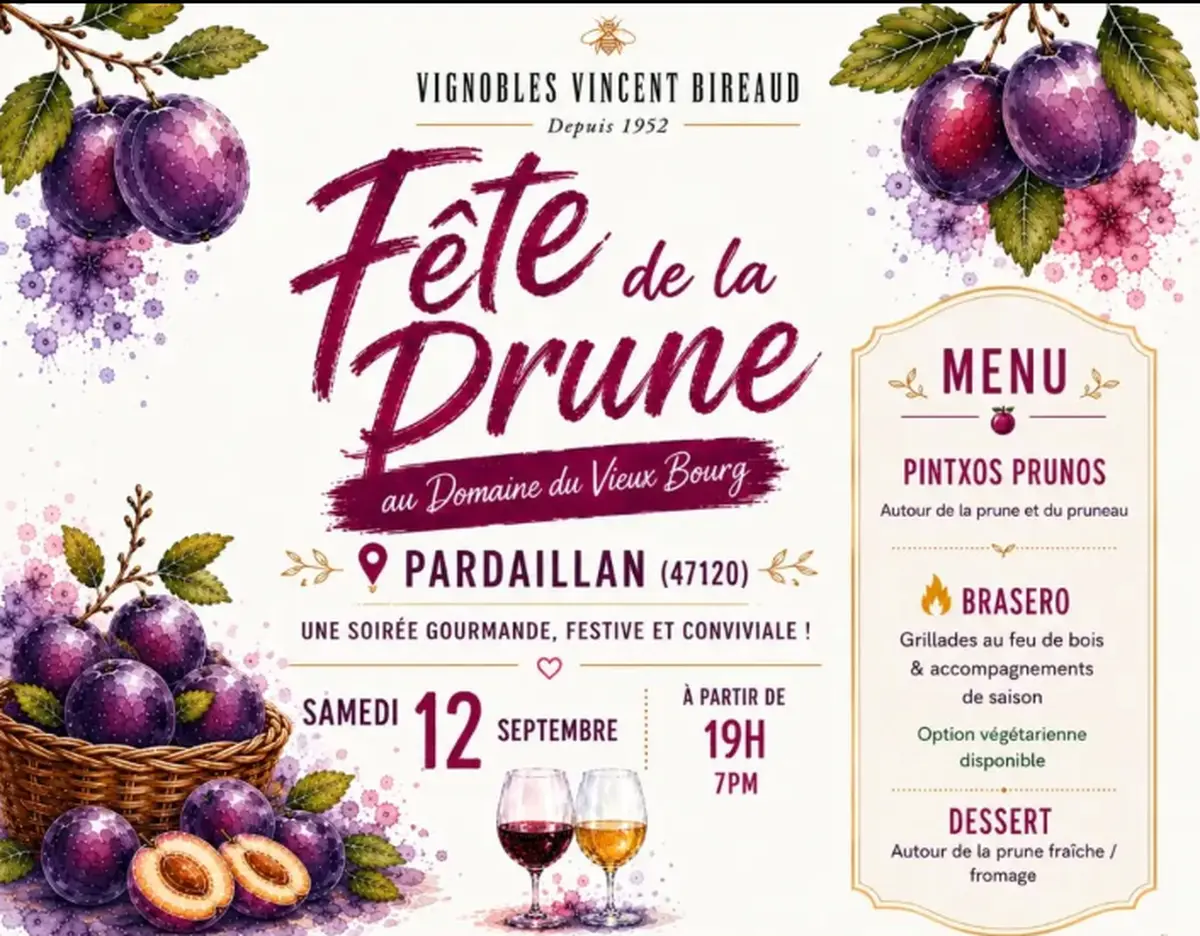 Fête de la prune au Domaine du Vieux Bourg