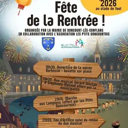 Fête de la rentrée
