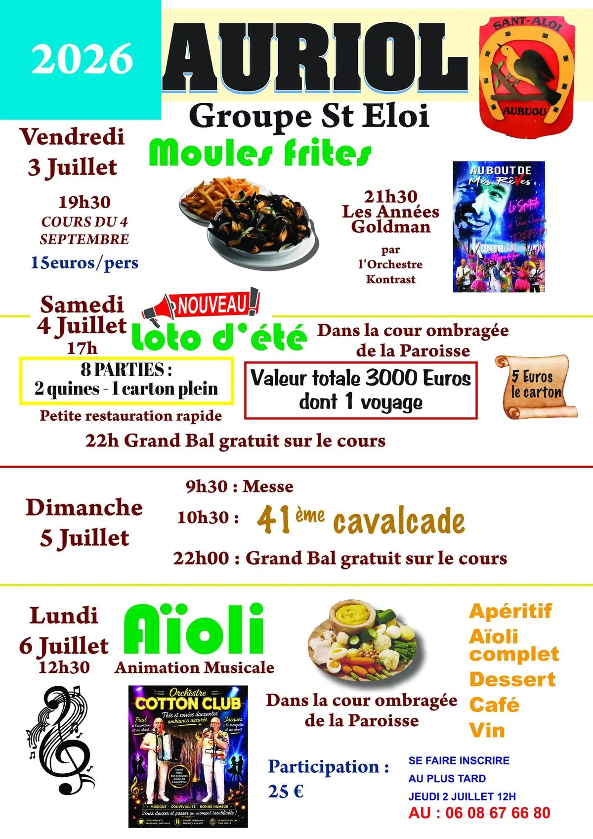 Fête de la Saint Eloi d'Auriol