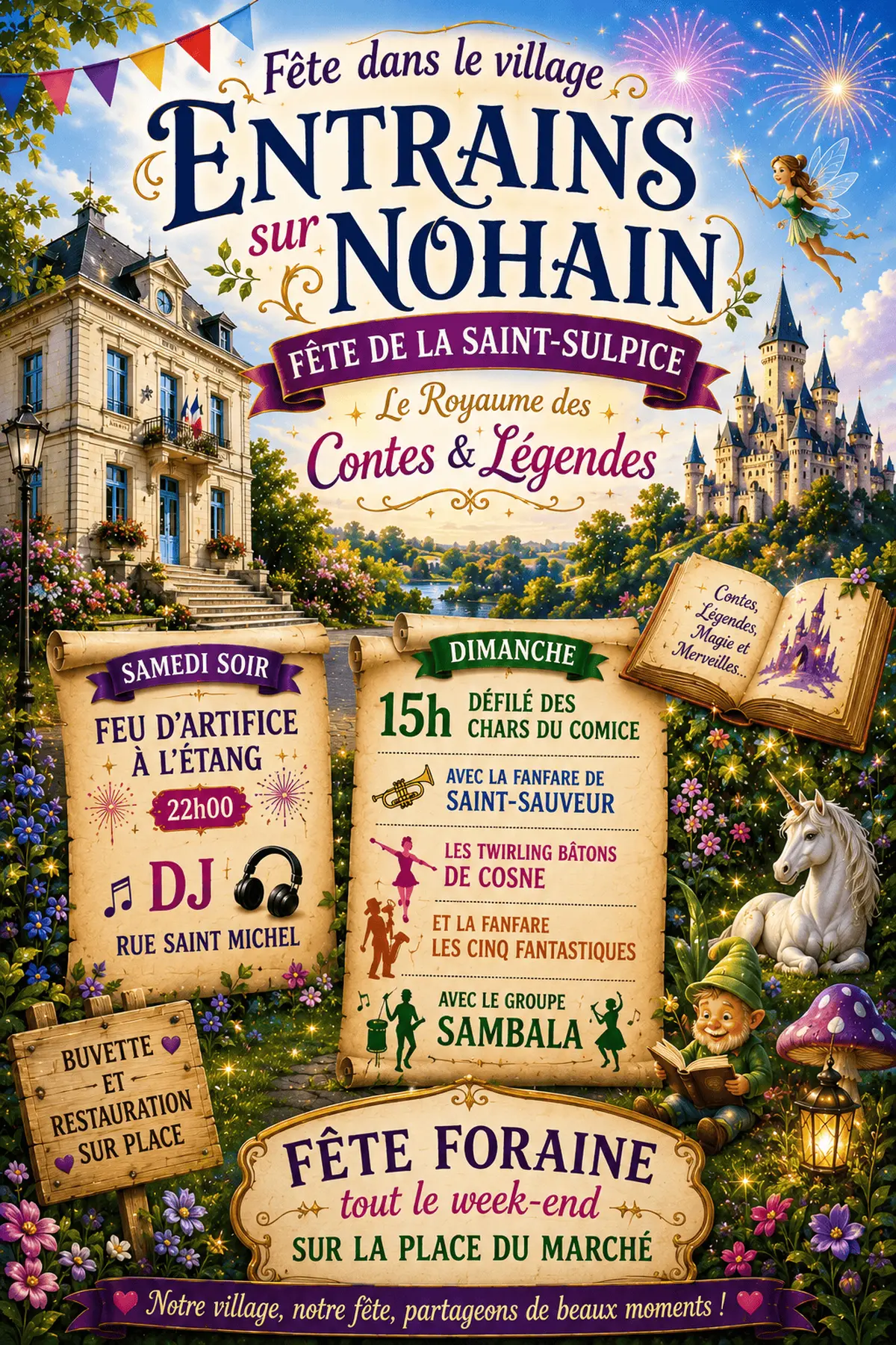 Fête de la Saint Sulpice - Le Royaume des Contes & Légendes