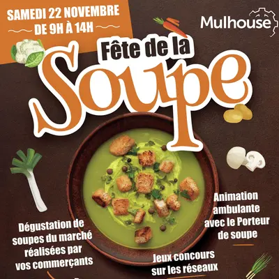 La Fête de la Soupe au Marché de Mulhouse