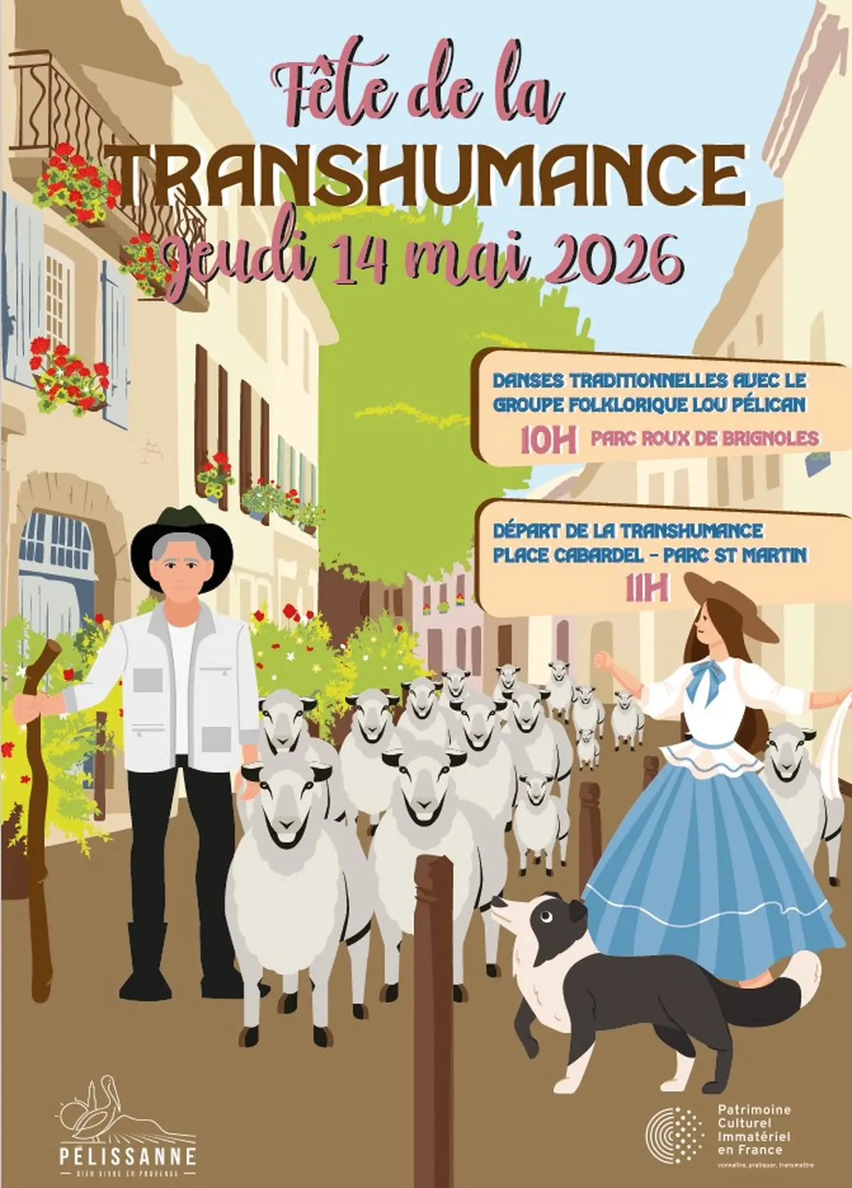 Fête de la transhumance à Pélissanne