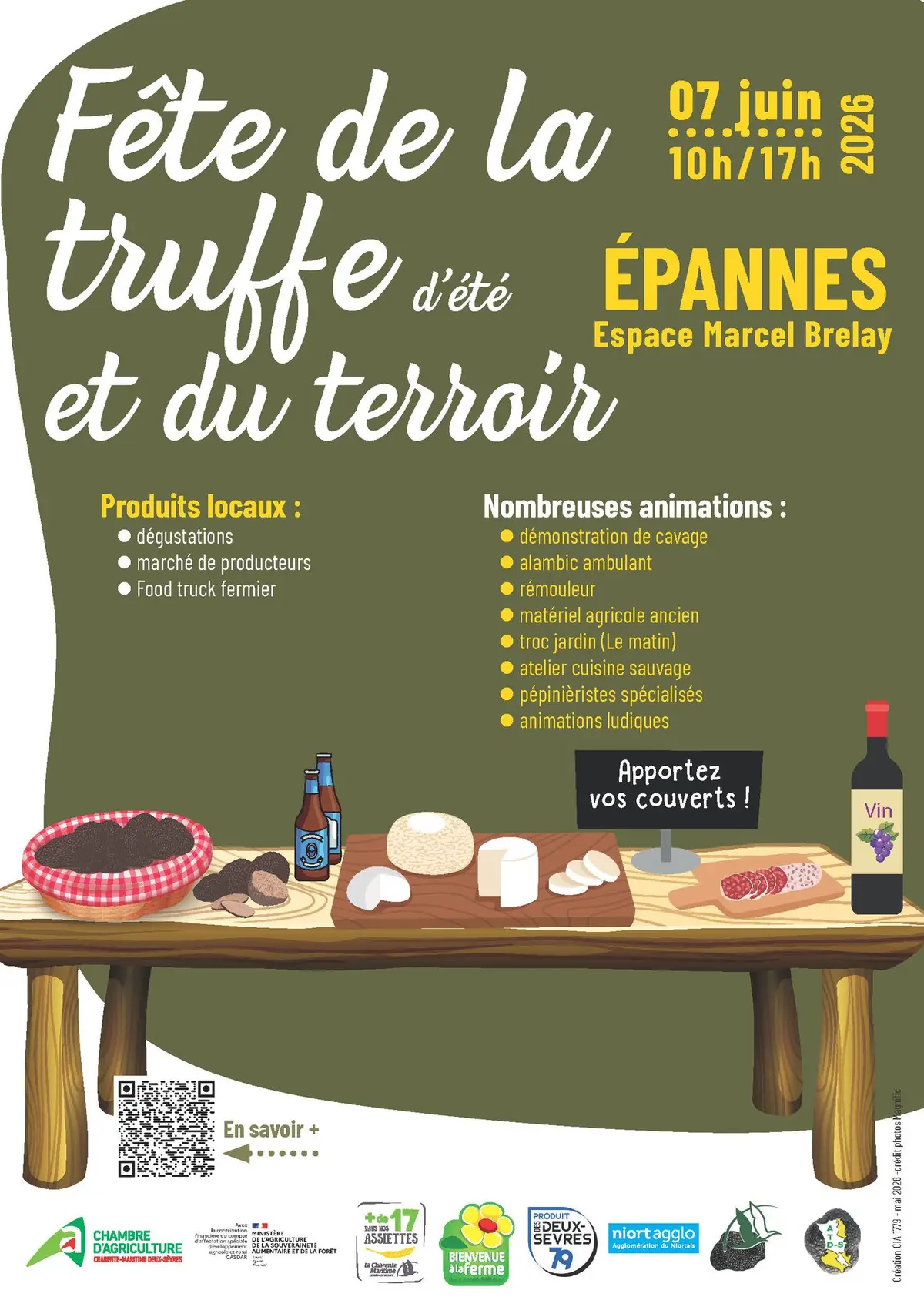 Fête de la truffe d'été et du terroir à Epannes