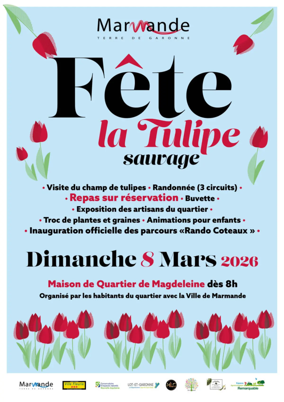 Fête de la Tulipe Sauvage