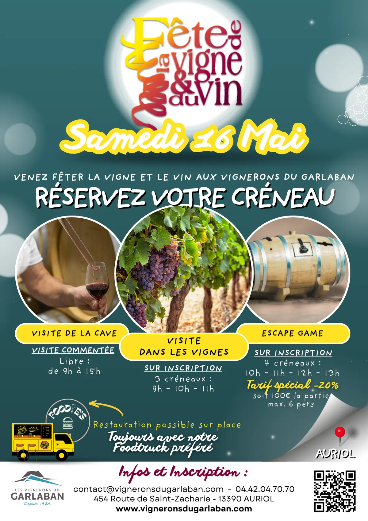 Fête de la Vigne et du Vin aux Vignerons du Garlaban