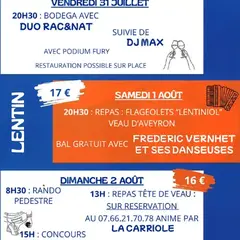 Fête de Lentin à Lédergues