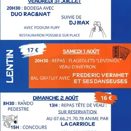 Fête de Lentin à Lédergues