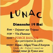 Fête de Lunac - Jeux basques et concert