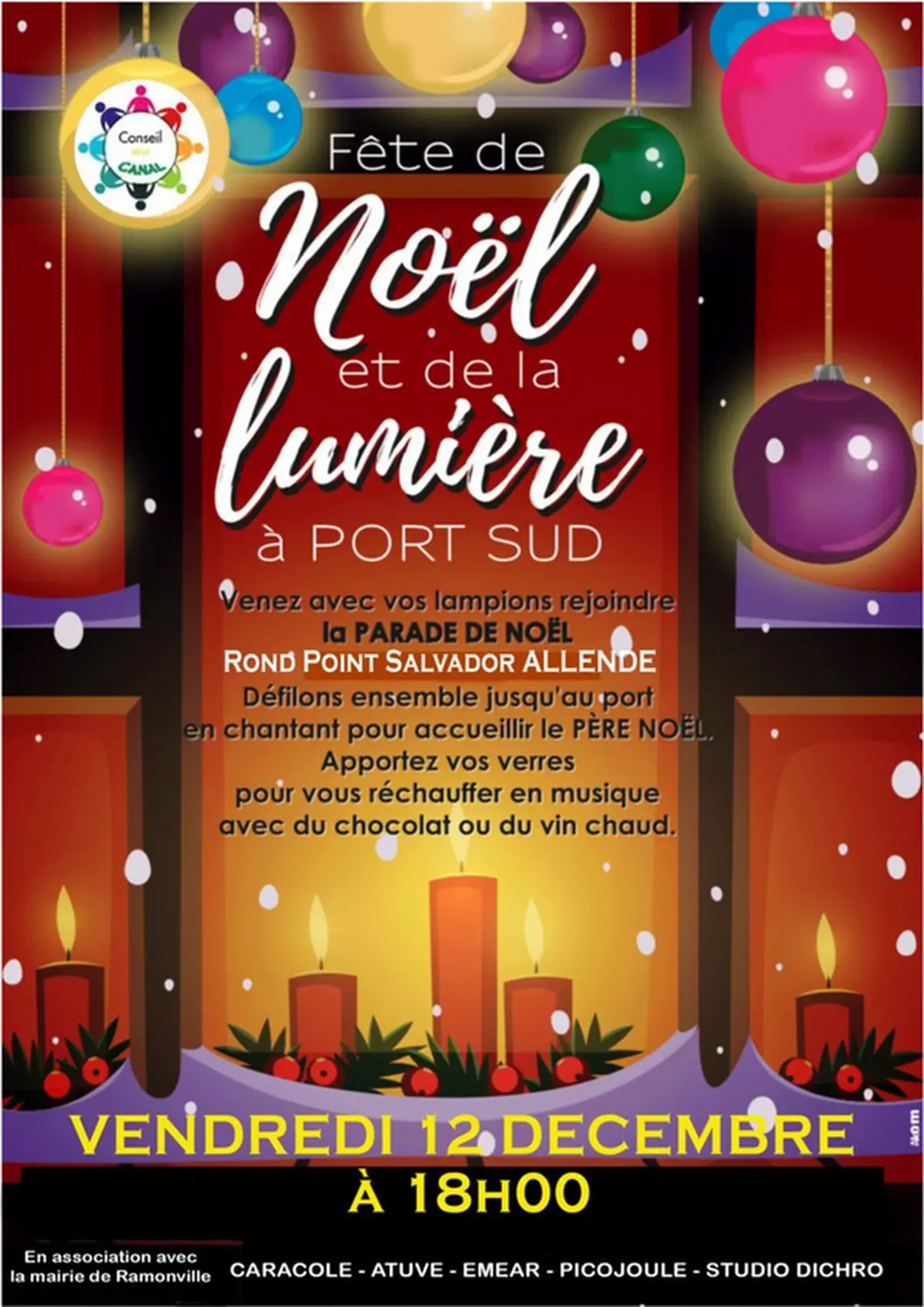 Fete De Noel Et De La Lumiere