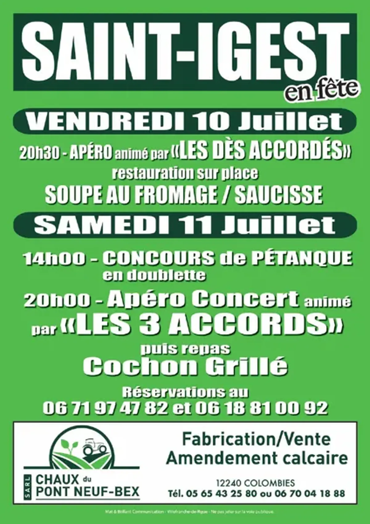 Fête de Saint-Igest