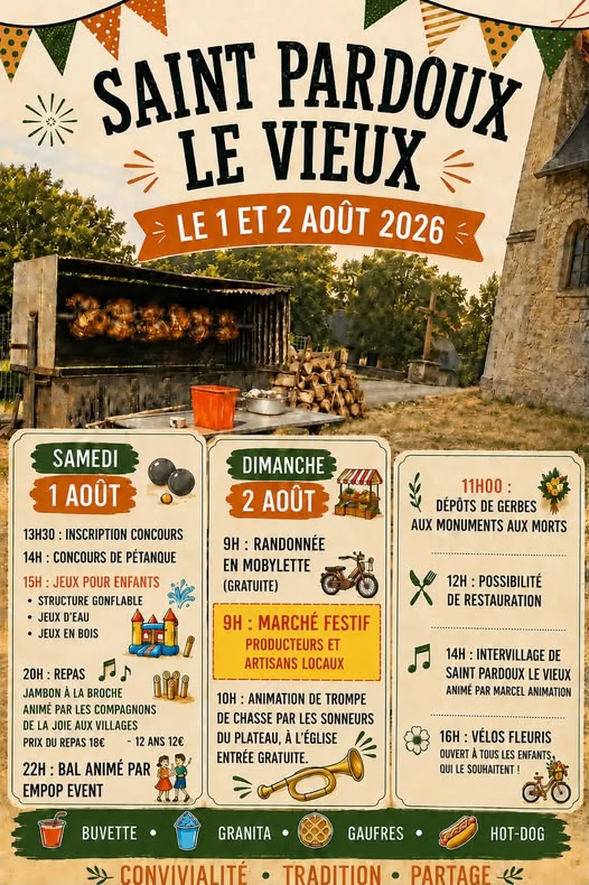 Fête de Saint-Pardoux le Vieux