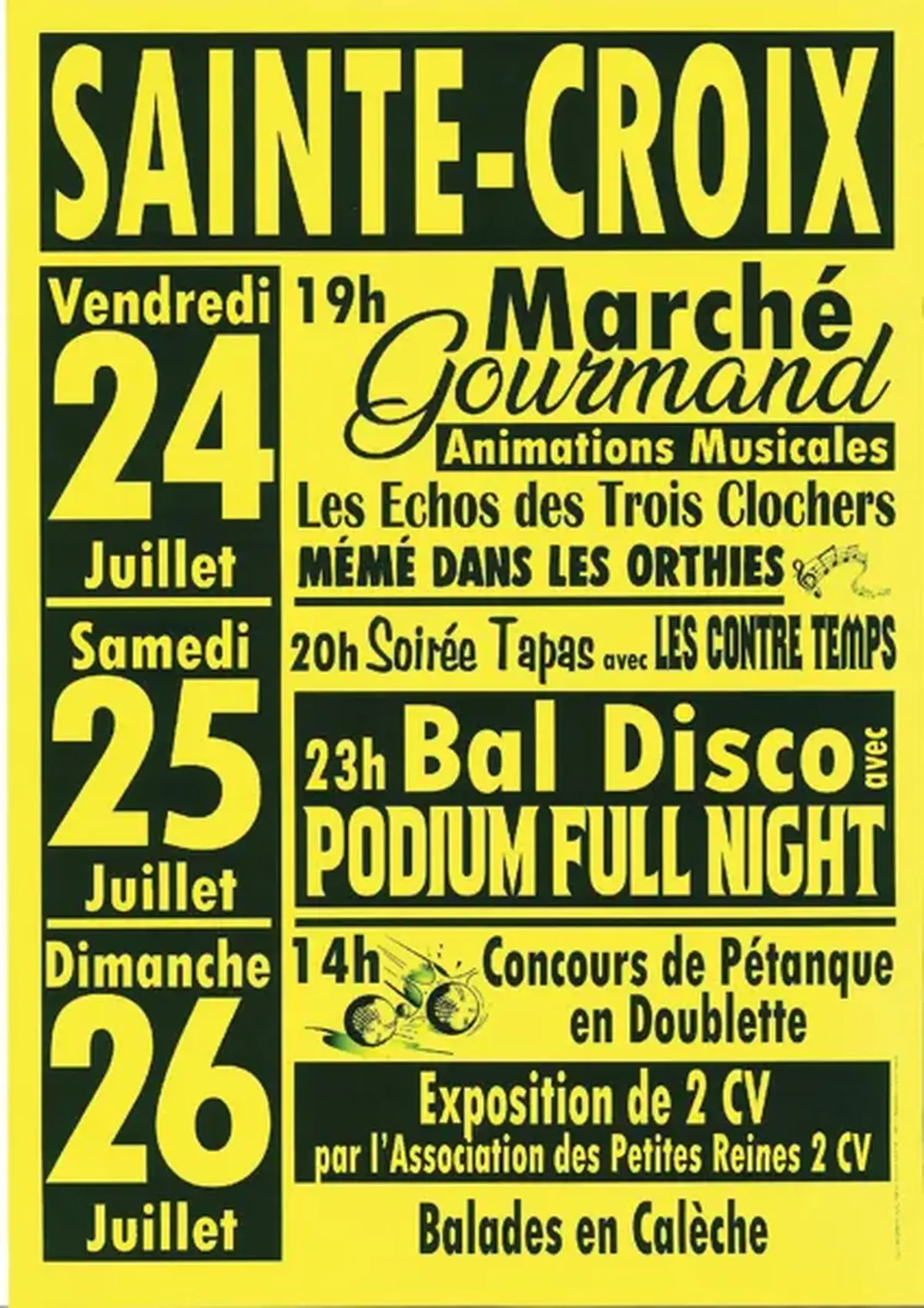 Fête de Sainte-Croix
