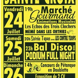 Fête de Sainte-Croix