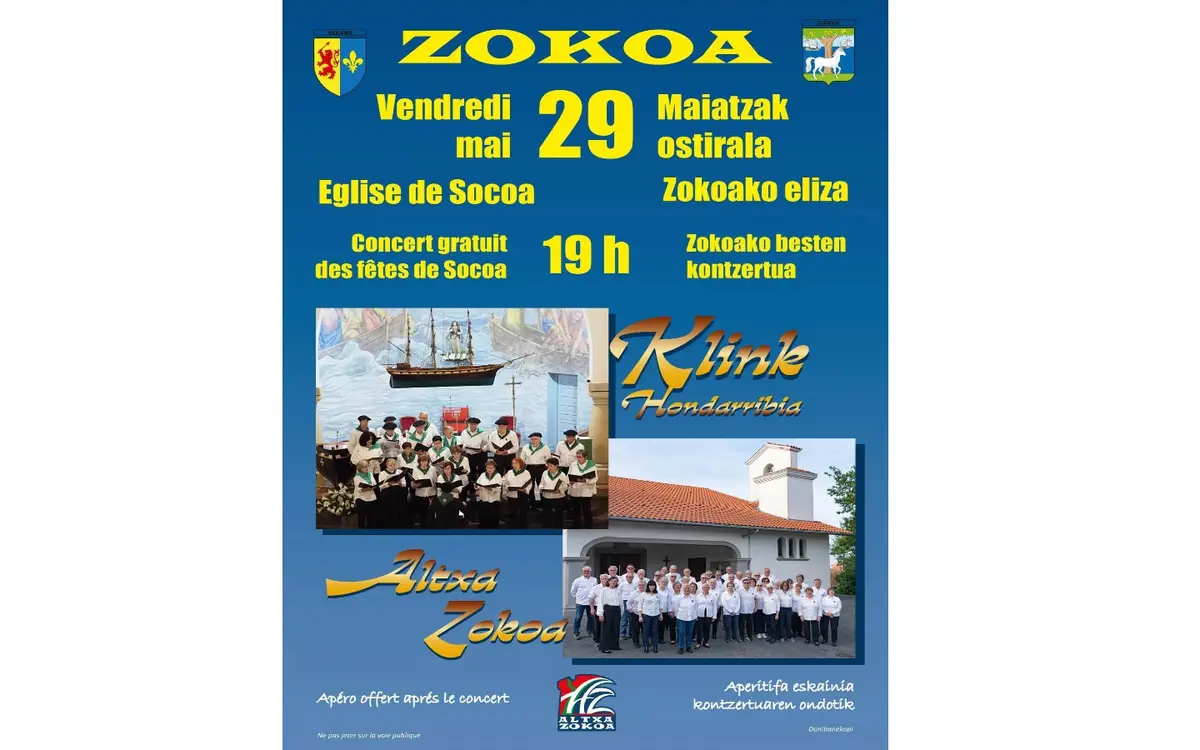 Fête de Socoa: Concert de chants basques, Altxa Socoa