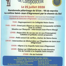 Fête de St Jacques de Compostelle
