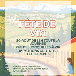 Fête De Via - Dimanche 30 Août