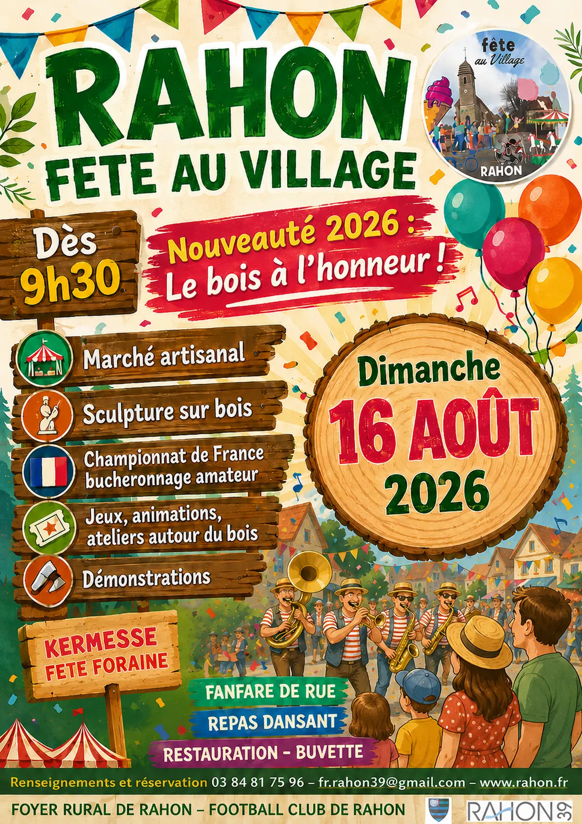 Fête de village et marché artisanal