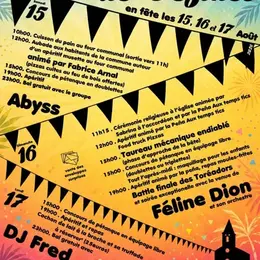Fête de village St André de Vézines