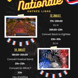 Fête des 13 et 14 juillet