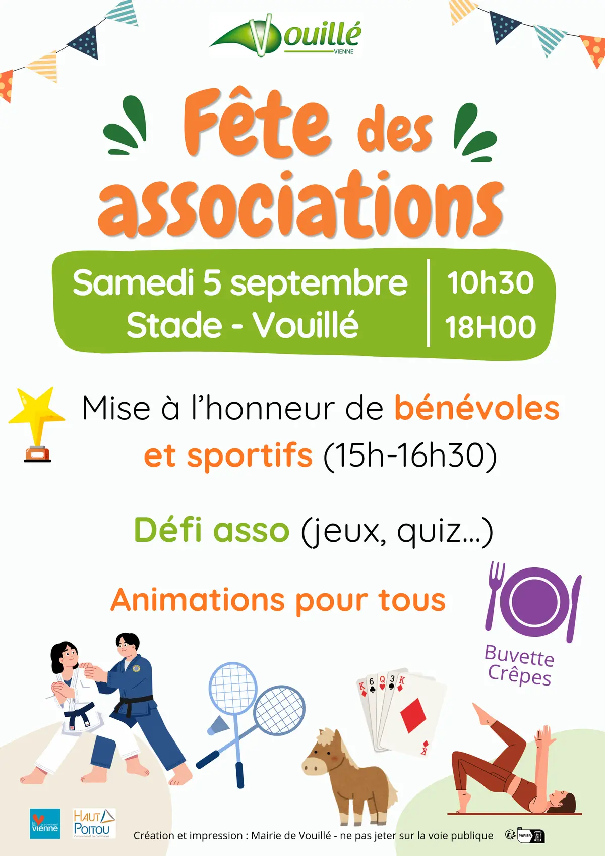 Fête des associations de Vouillé