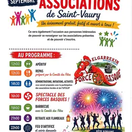 Fête des associations et spectacle de forces basques