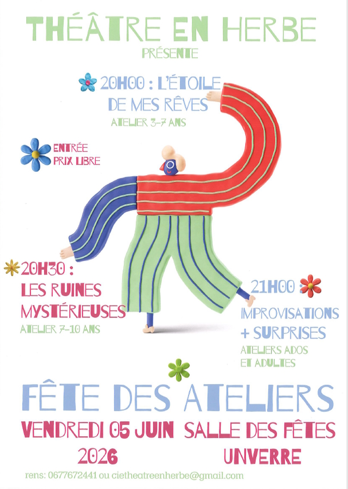 Fête des ateliers du Théâtre en Herbe