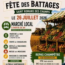 Fête des Battages à Saint-Romans-des-Champs