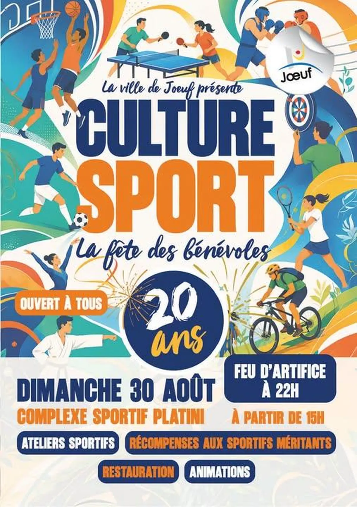 Fête des bénévoles Culture Sport