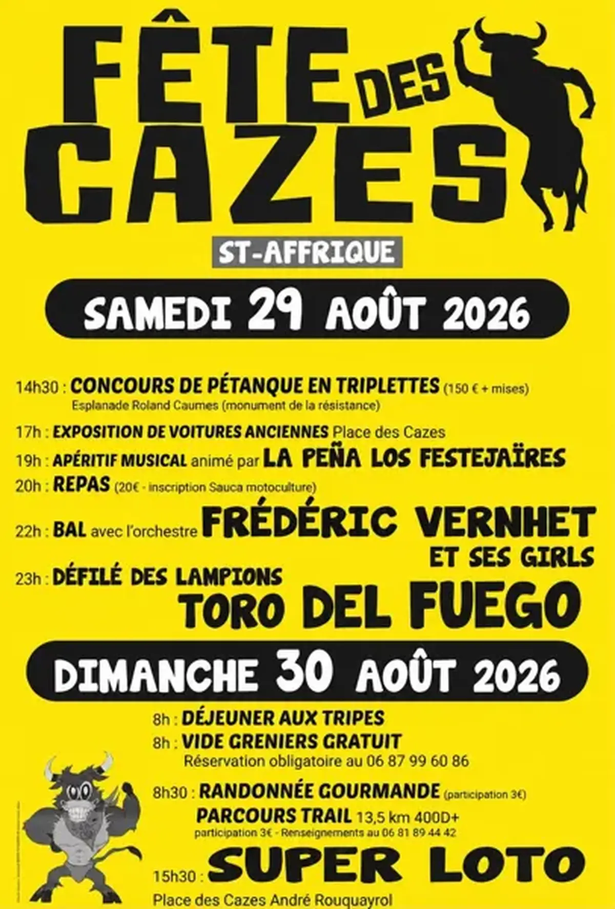 Fête des Cazes
